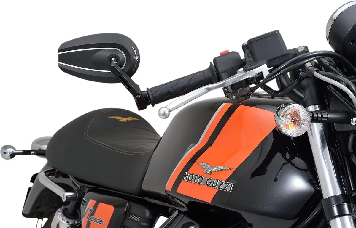 Daytona Bar End Mirror - Universal Motorcycle Mirror