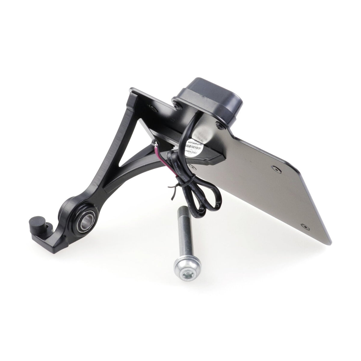 Cult-Werk side mount license plate bracket black - Switzerl