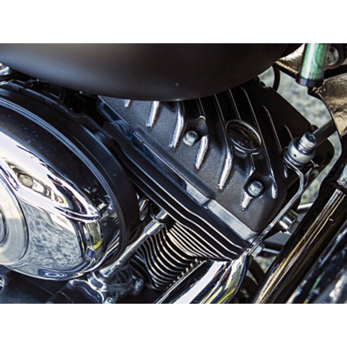 EMD Twin Cam Snatch rocker cover set - Black Cut