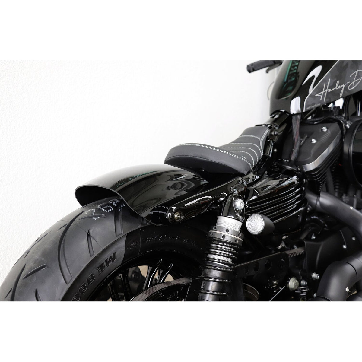 Cult-Werk XL Sportster rear fender 'Low' - Gloss black
