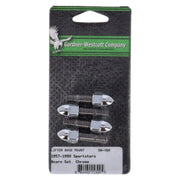Gardner-Westcott tappet block mount kit - Acorn chrome