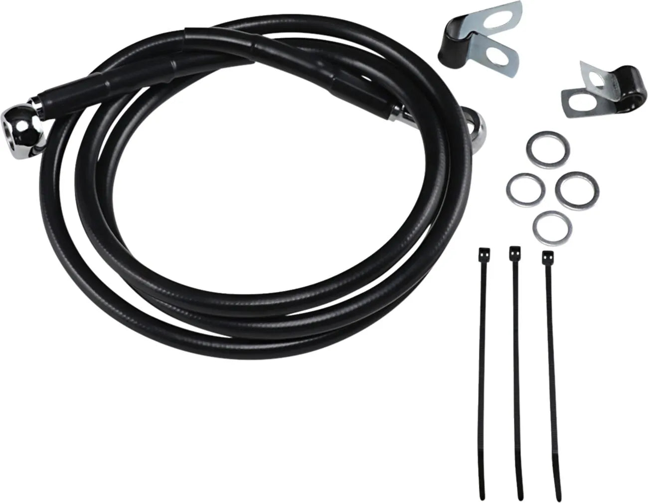 Drag Specialties Forlænget Bremse Slange Kit 132 cm
