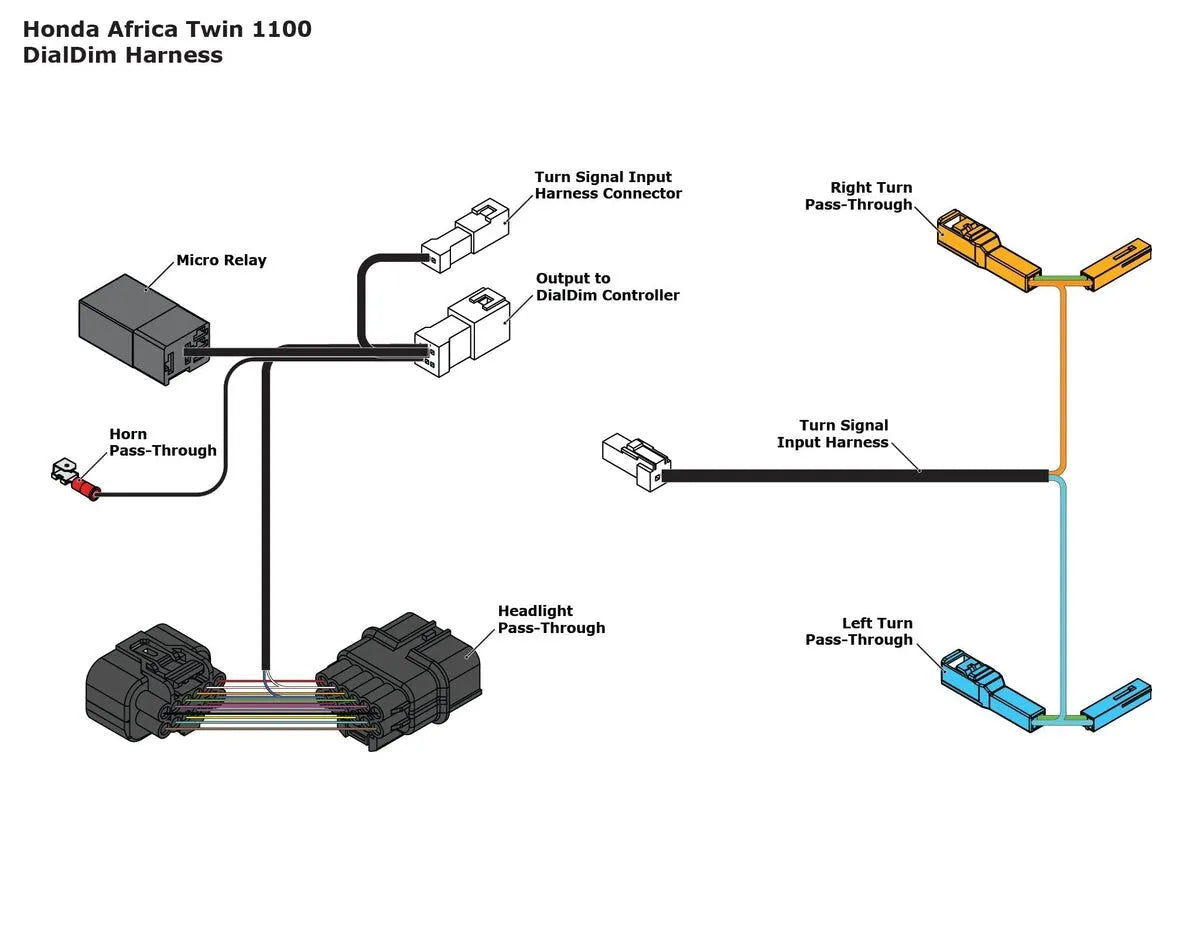 Denali Dialdim Wiring Adapter