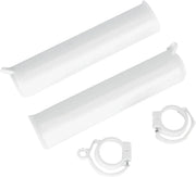 UFO Fork Tube Protectors White
