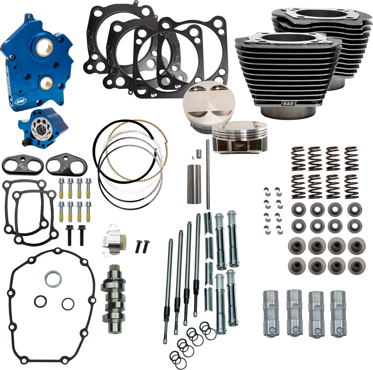 S&S Cycle 128" Power Package Engine Kit for VVT Models