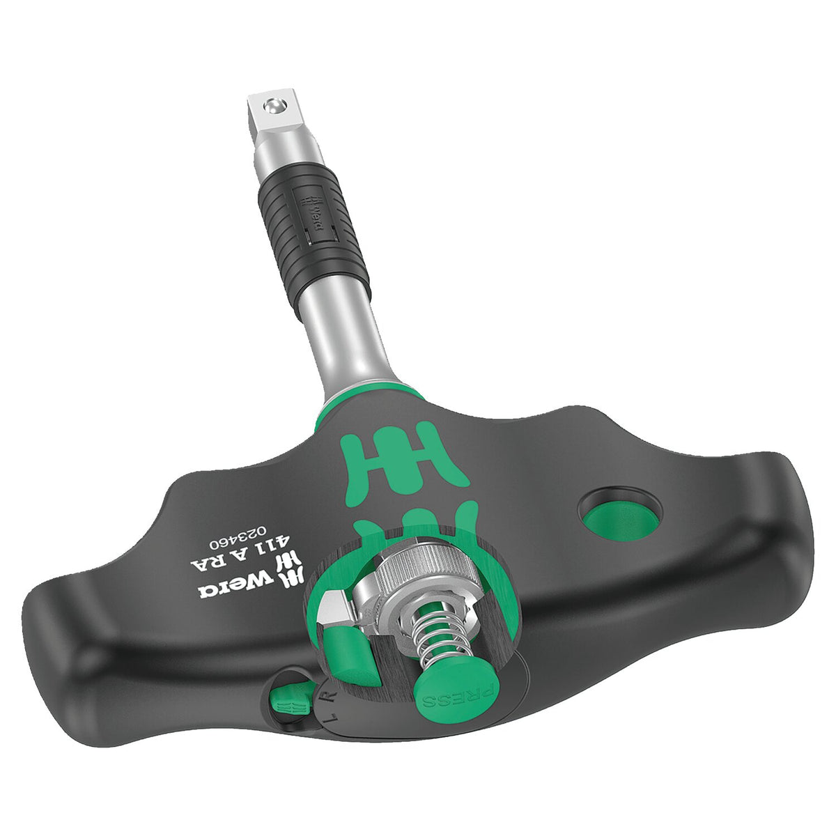 Wera Kraftform Kompact T-handle ratchet 1/4"
