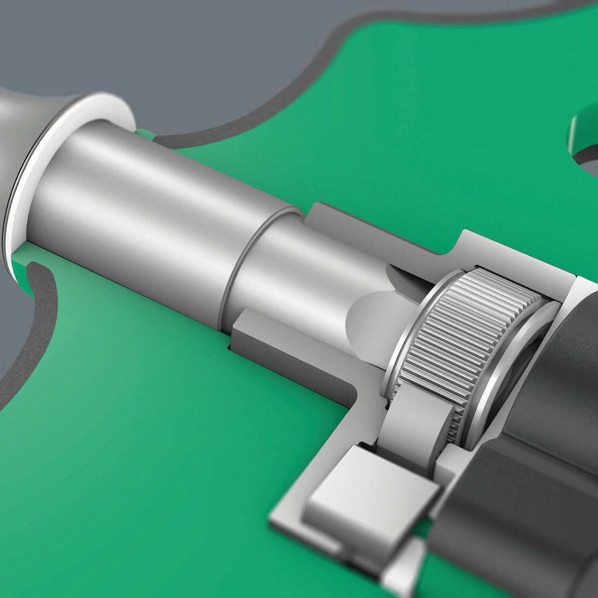 Wera Kraftform Kompact T-handle ratchet 1/4"