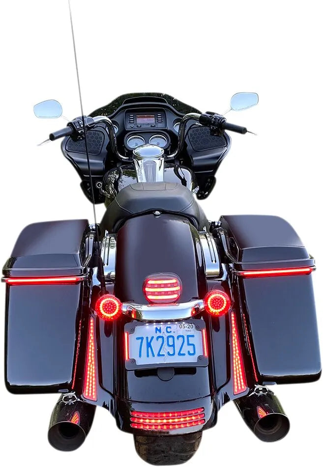 Custom Dynamics Genesis 4 Red Led Turn Signal Inserts