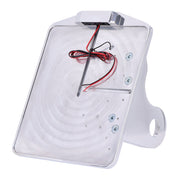 CPV side mount license plate bracket - Polished