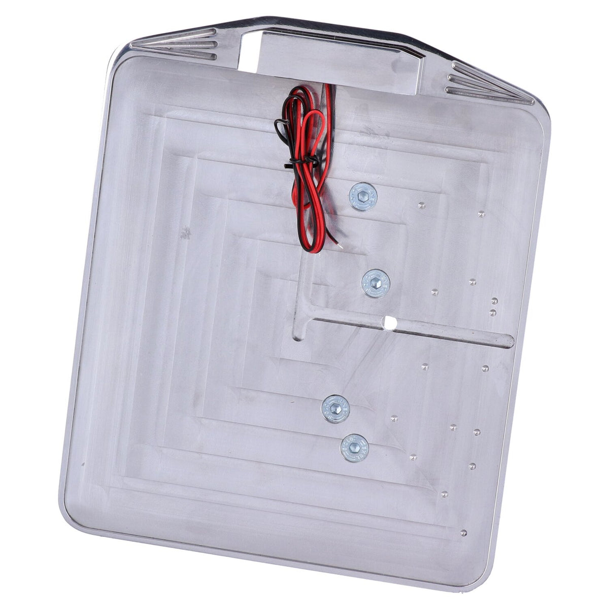 CPV side mount license plate bracket - Polished