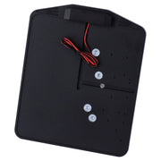CPV side mount license plate bracket - Black powder coated