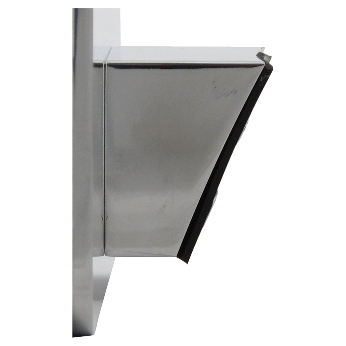 CPV license plate bracket 25 degree - Belgium - Polished