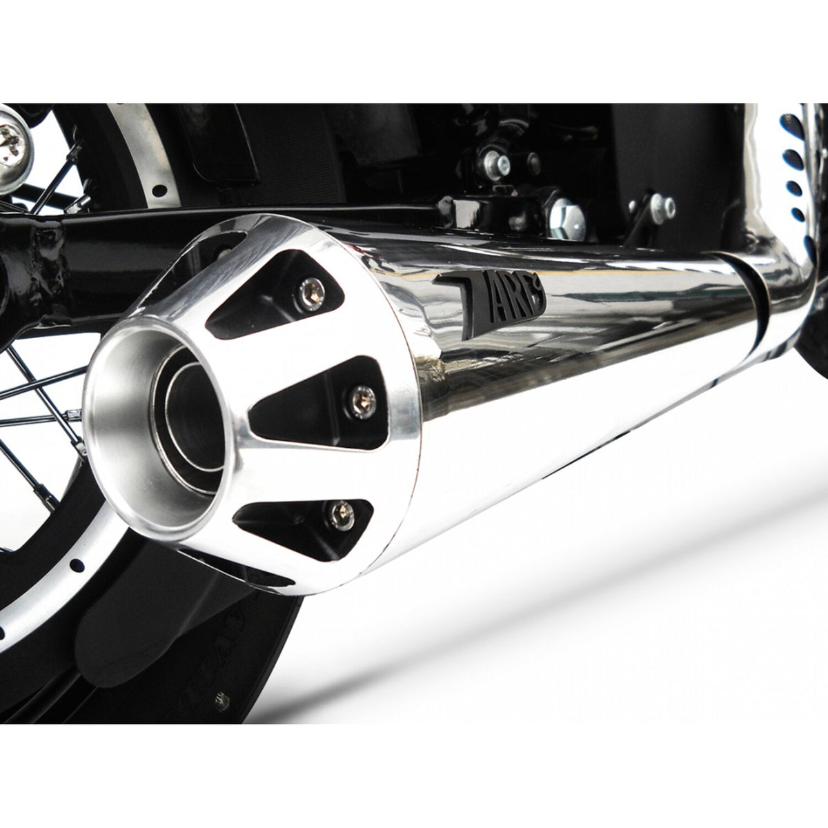 Zard Sport 2-1 exhaust XL Sportster - Polished