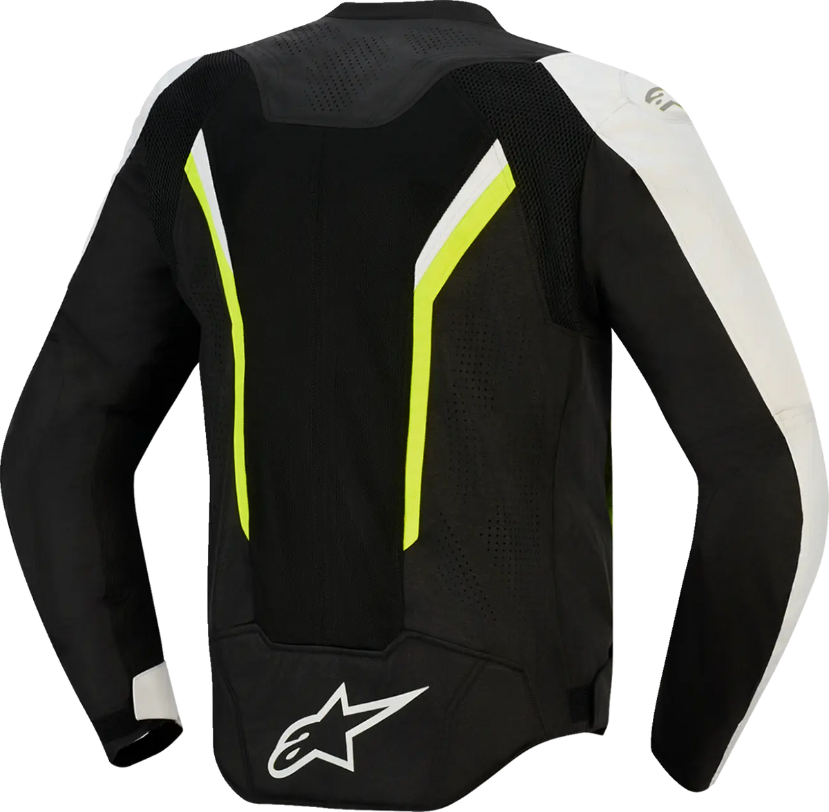 Alpinestars AST v3 Air Jacket Black/Silver/Yellow Fluo