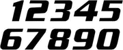 Blackbird Racing One Series Number 9 Plate Graphics (3-pack)
