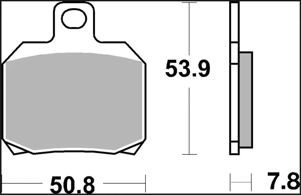 Brembo Sp Sintered Prime Line Brake Pad