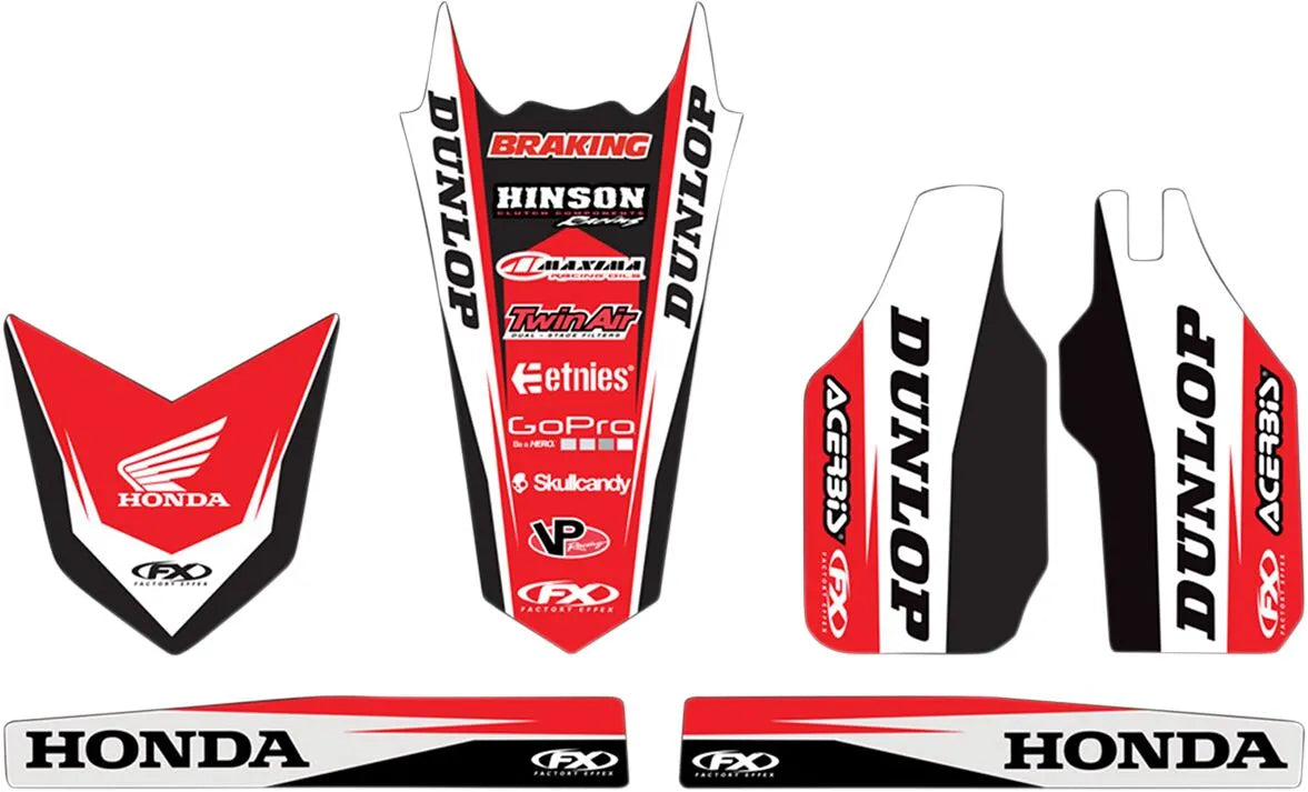 Factory Effex Trim Kit Graphics For Honda Racing
