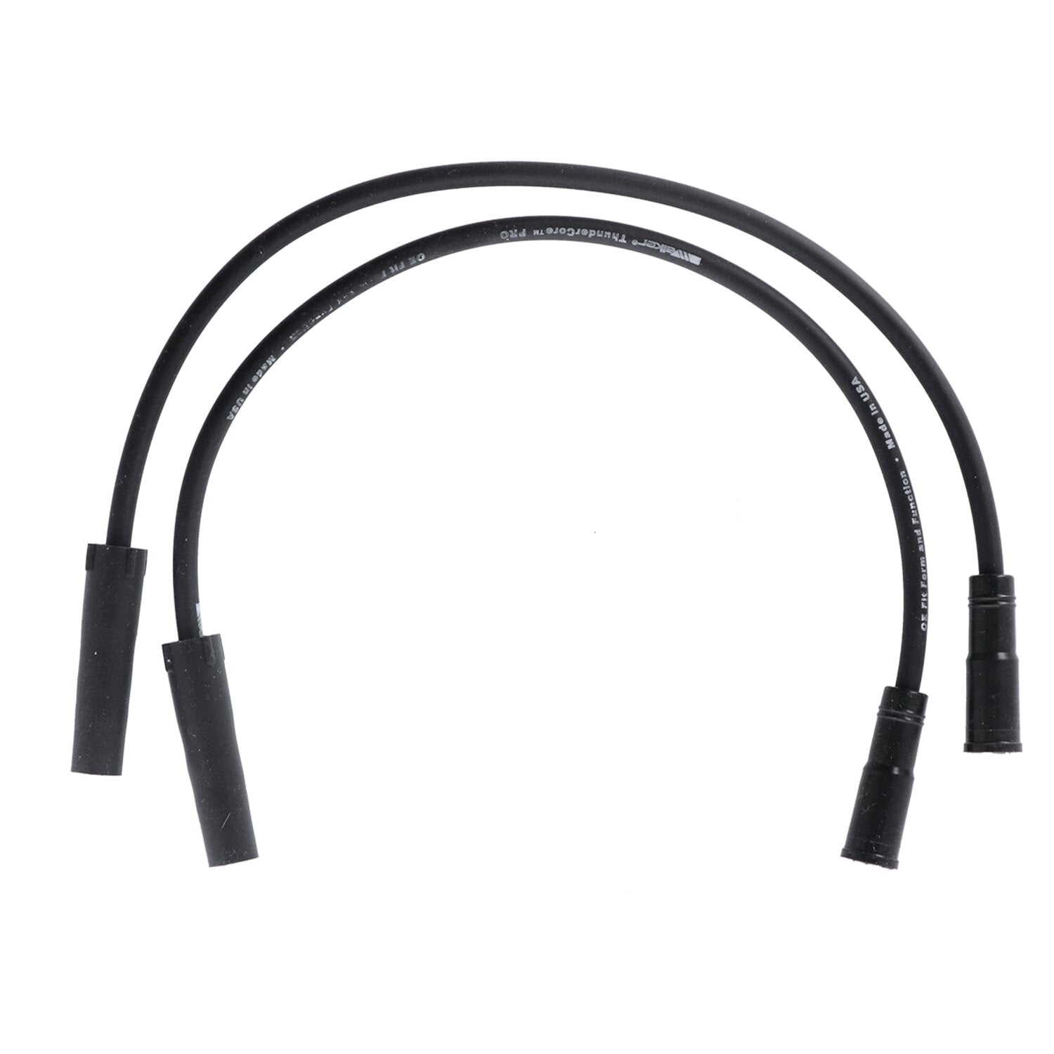 CVP ThunderCore Pro spark plug wire set - Black