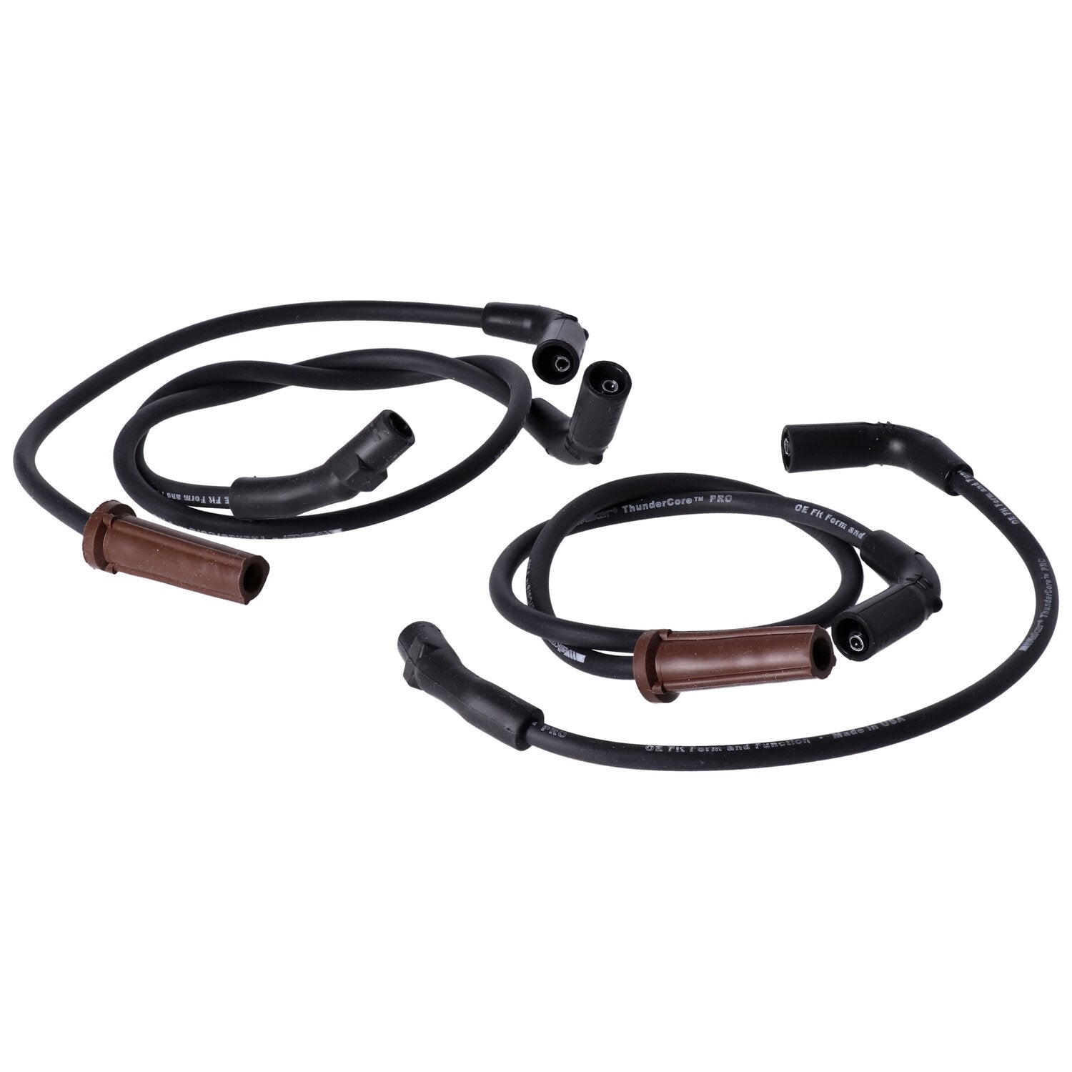 CVP ThunderCore Pro spark plug wire set - Black