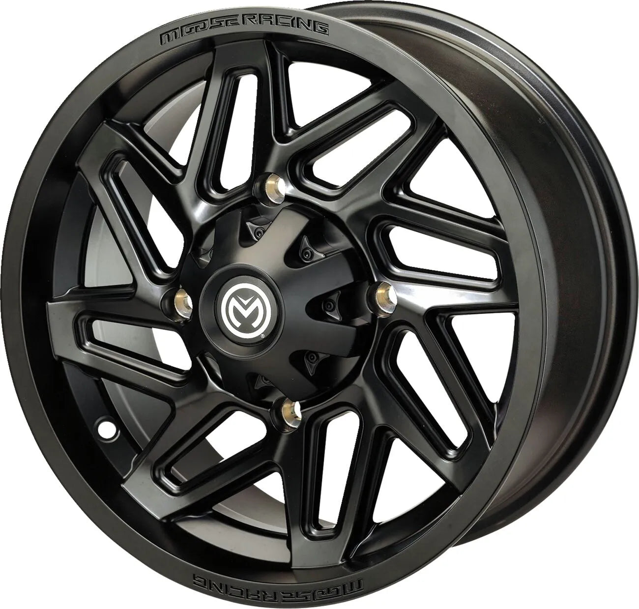 Moose Offroad 361x Wheel - 12 Inch Black Matte