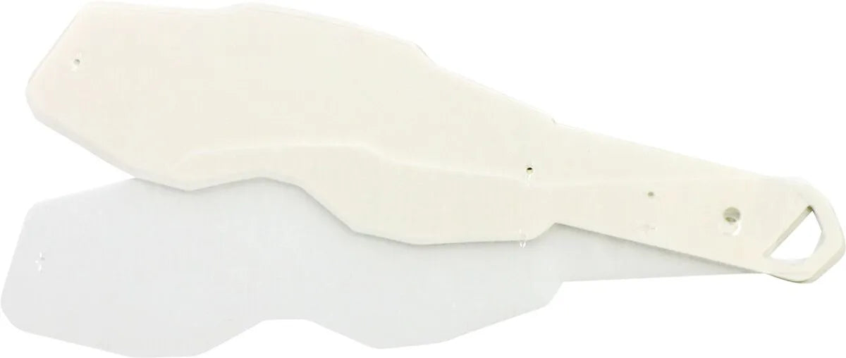 100% Accuri 2 Racecraft 2 Strata 2 Goggle Tear-Offs 20-Pack