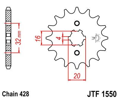 Jt Sprockets Front Sprocket 13t