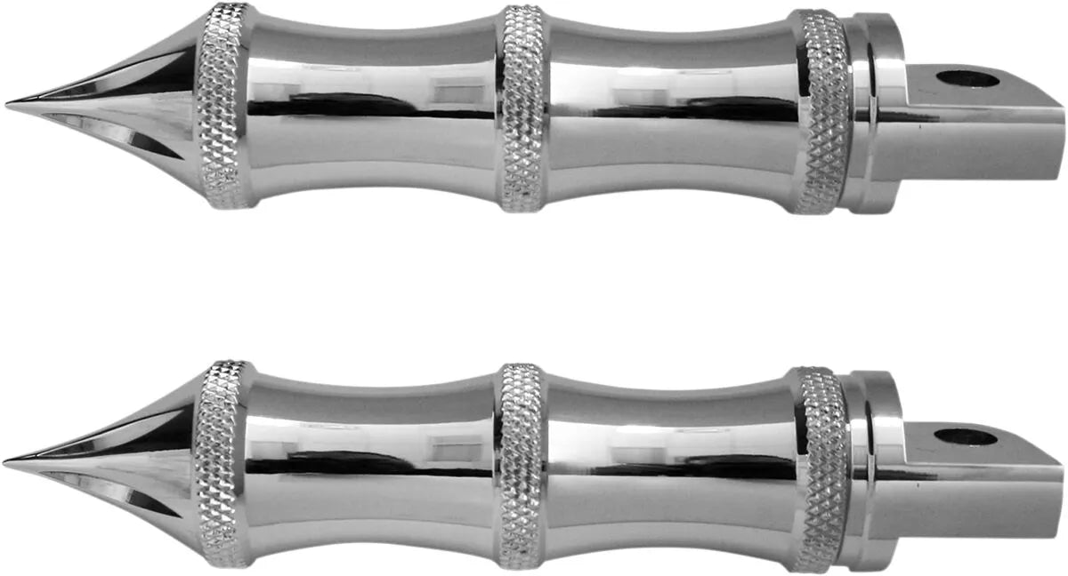 Accutronix Chrome Foot Pegs - 5 Inch Length