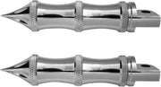 Accutronix Chrome Foot Pegs - 5 Inch Length
