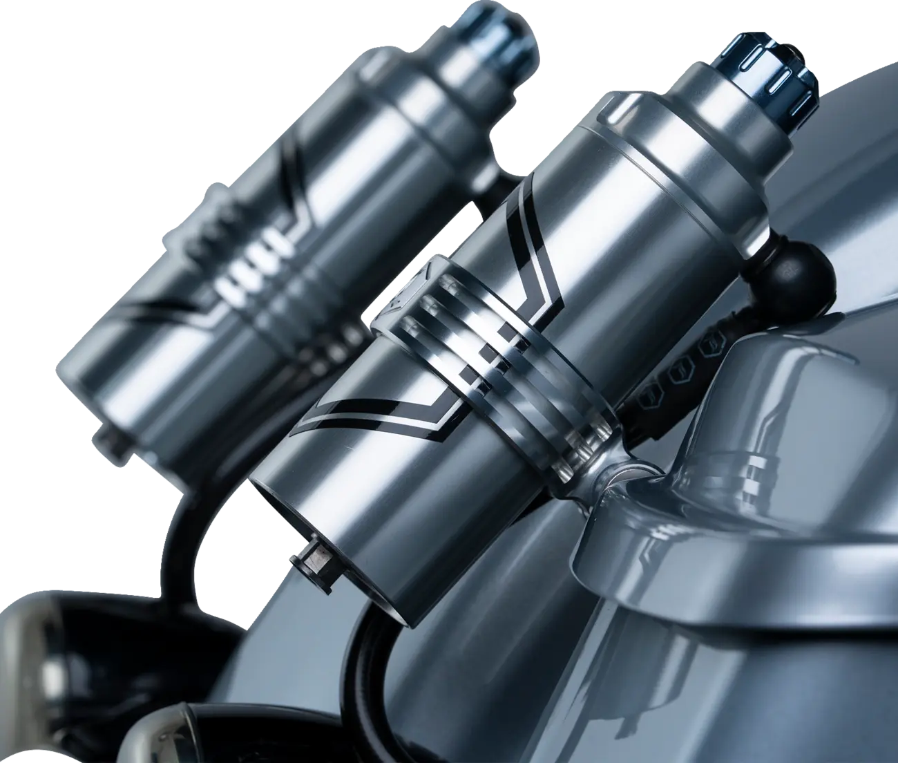 Legend Suspension Revo Arc Billet Remote Reservoir Mounts