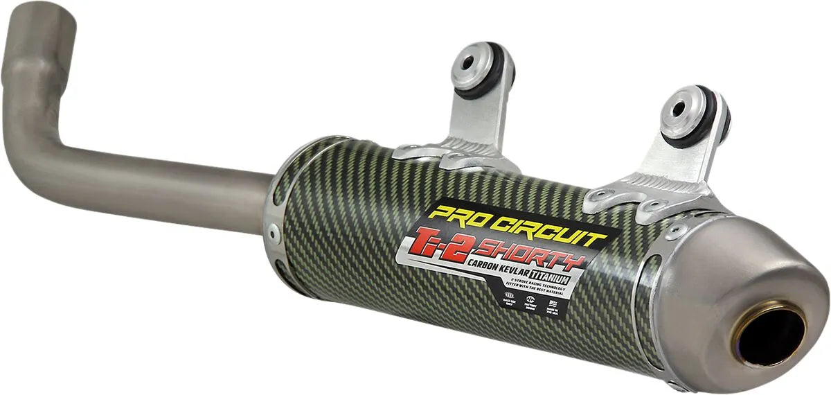 Pro Circuit Ti-2 Lyddæmper - Titanium & Carbon Fiber