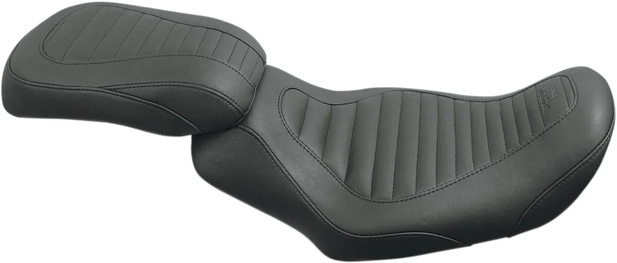 Mustang Tripper Solo Seat - Synthetic Leather