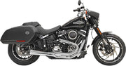 Bassani Xhaust 2-into-1 Road Rage Udstødning Krom