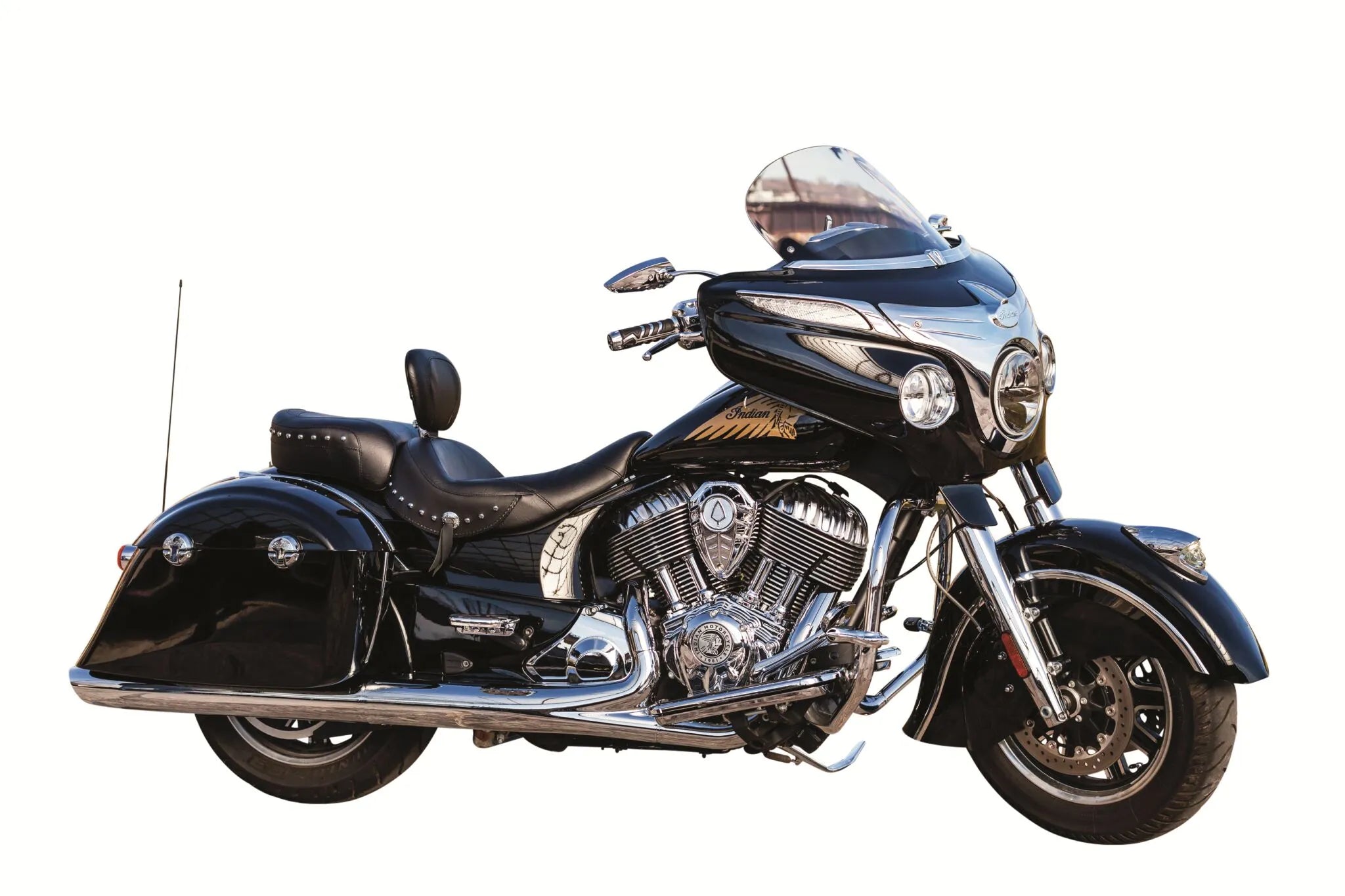 Kuryakyn Front Fairing Turn Signal Trim - Chrome Accent