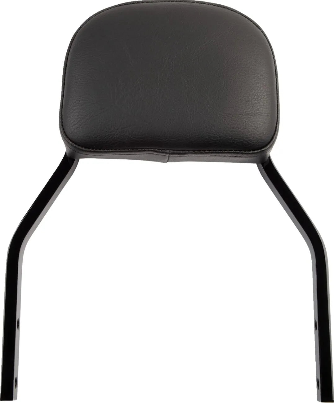 Cobra Square Sissy Bar - Black Steel