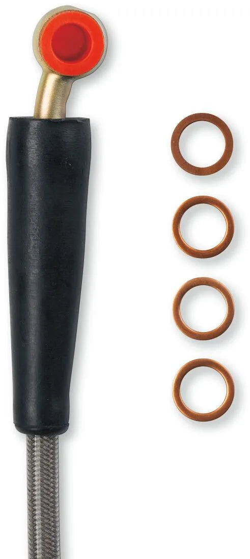 Moose Offroad Rustfrit Stål Flettet bremseslange