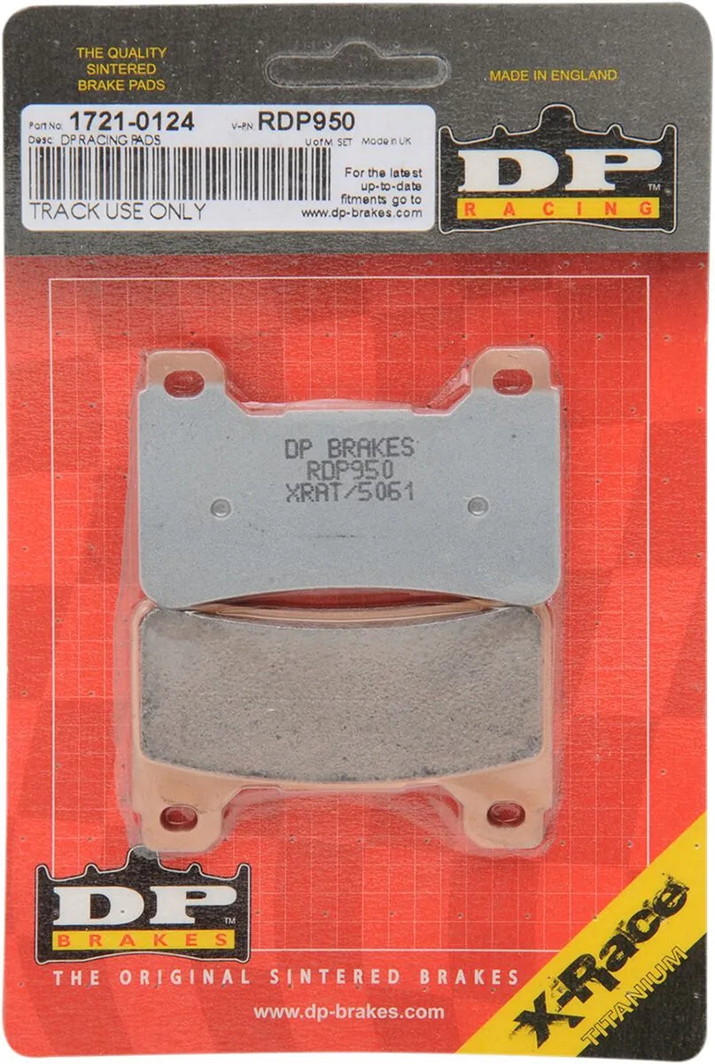 Dp Brakes Rdp X-race Titanium Sintered Bremseklodser - Front
