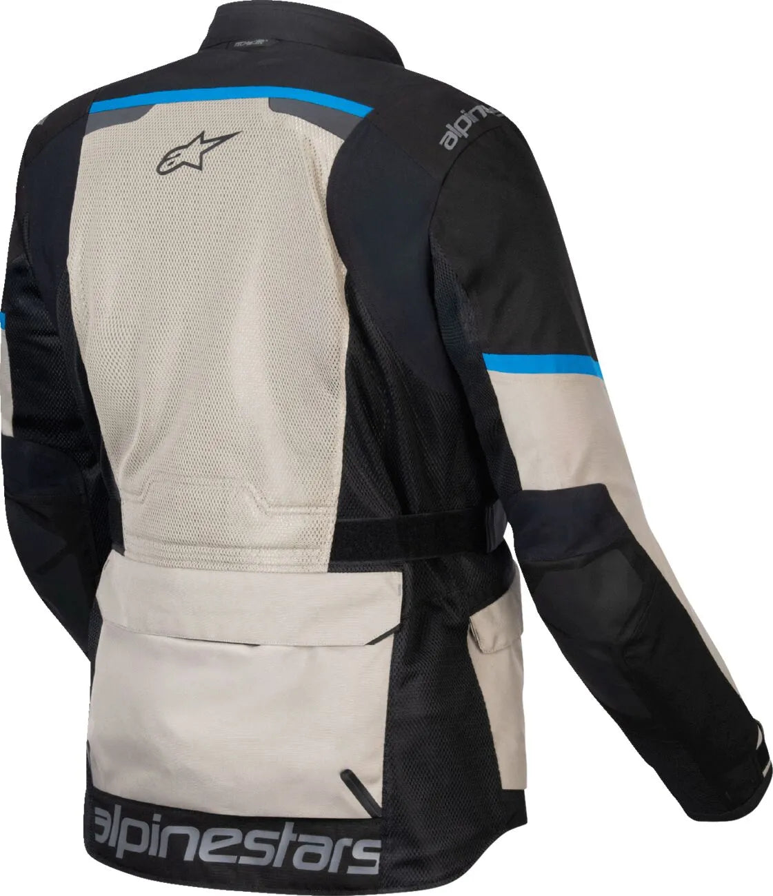 Alpinestars Andes Air Drystar® Men's All Weather Jacket - Black/Laurel Gray/Bright Blue