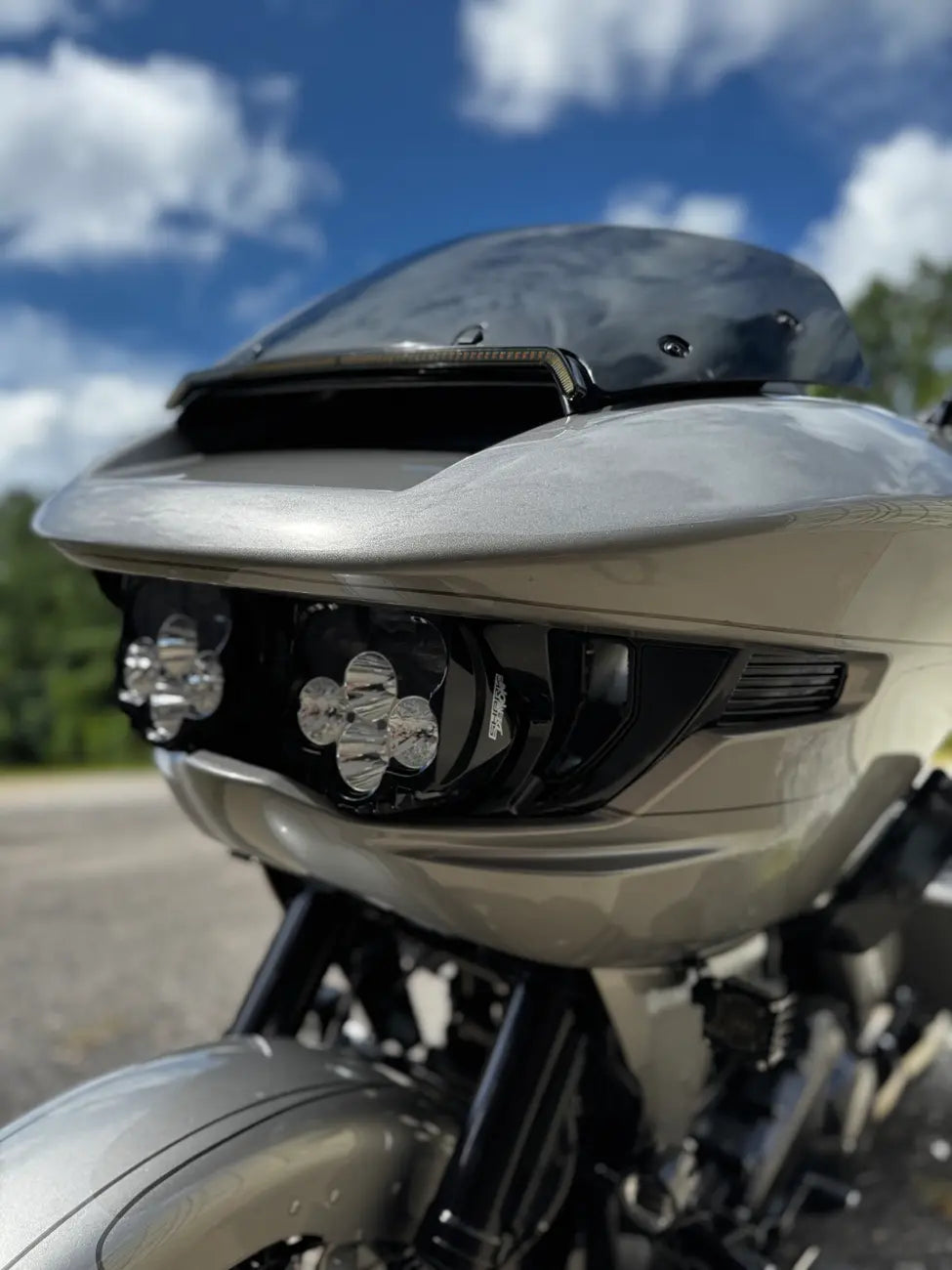 Custom Dynamics Shark Demon 2 Dual Led Headlight Kit