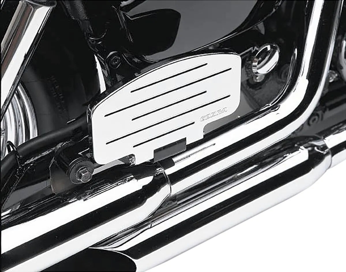 Cobra Swept Floorboard Kit - Chrome/black
