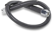 Drag Specialties Universal bremseslange 12" Sort
