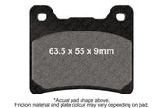 Ebc Epfa Series Extreme Pro Sintered Bremseklodser - For & Bag