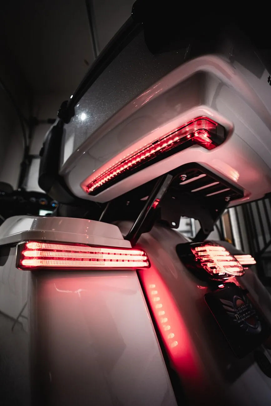 Custom Dynamics LED Tail Light - Smoke Lens - E-Marked - PB-TL-LP-S