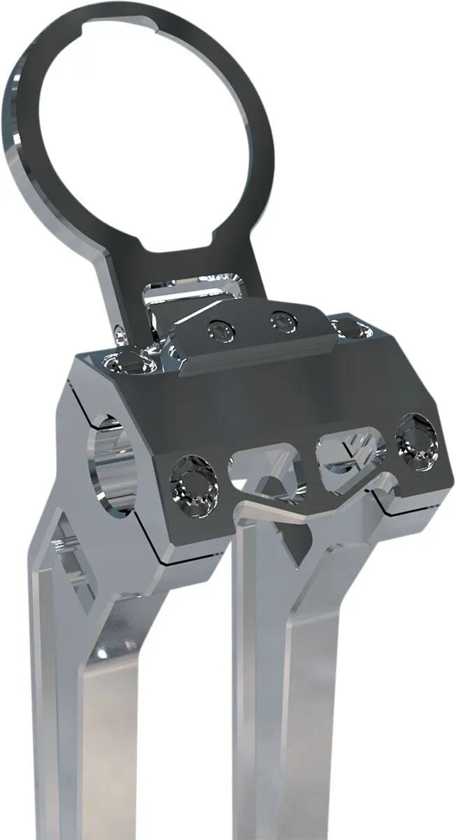 La Choppers Gauge Mount For Performance Risers