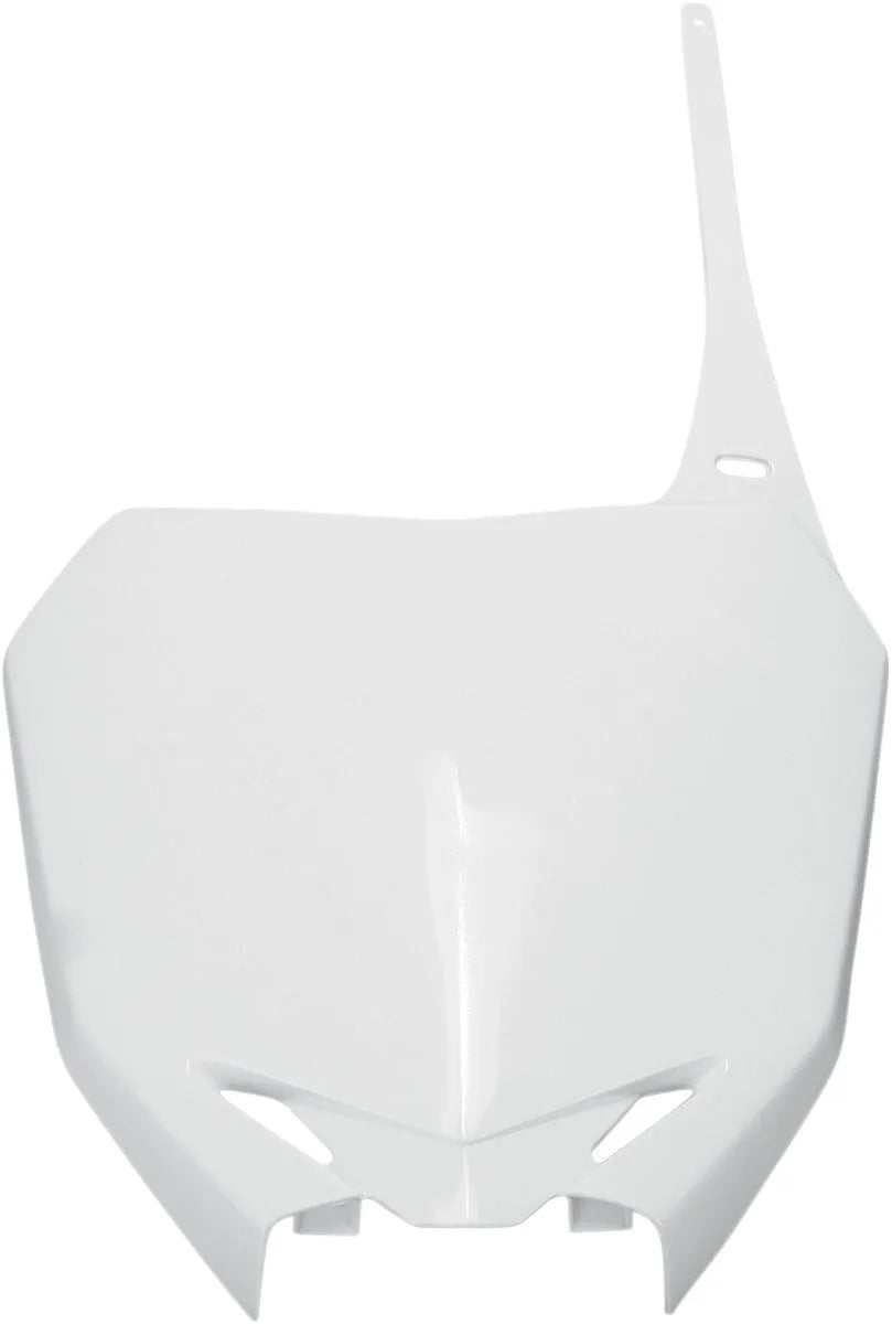 Ufo Replacement Front Number Plate White