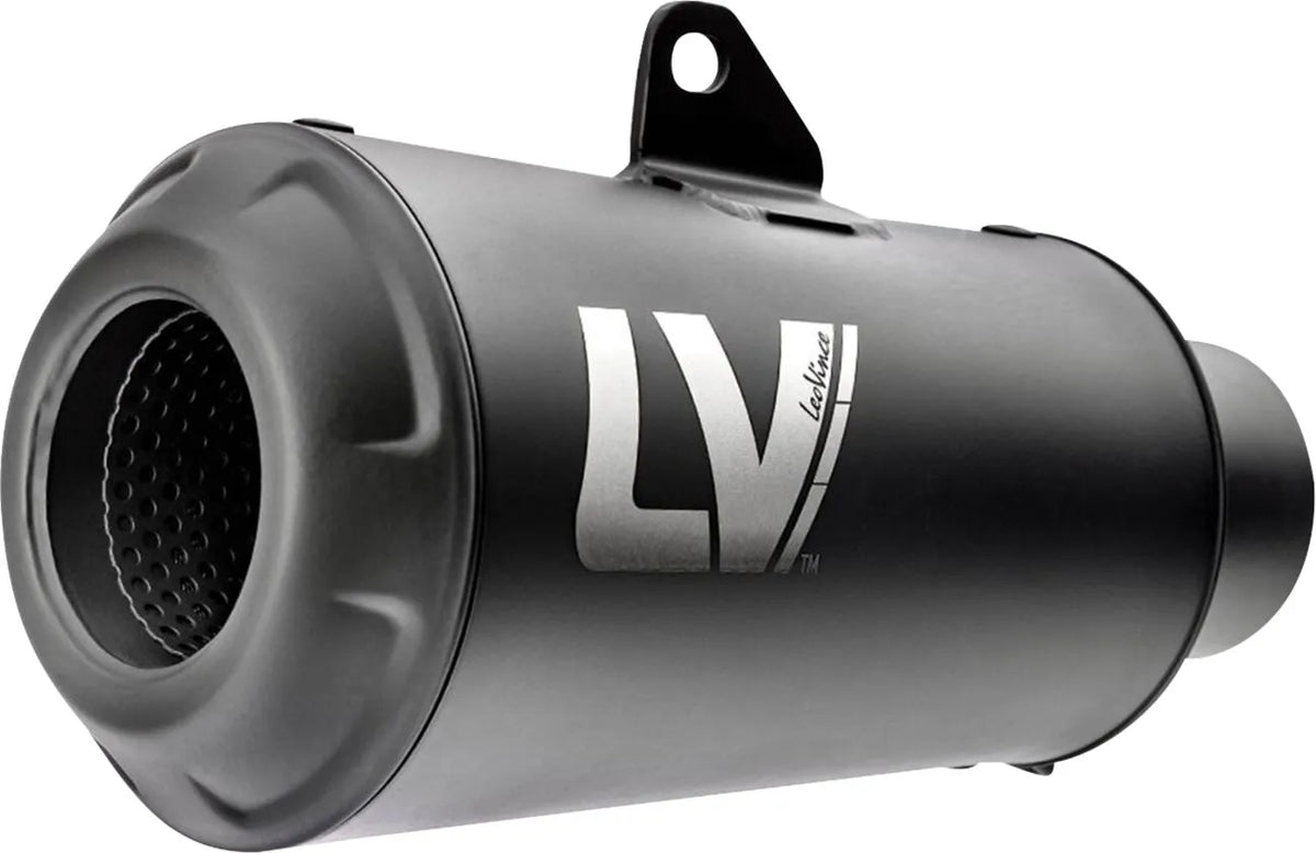 LeoVince LV-10 Slip-on Lyddæmper - ECE Godkendt - Sort - 15204FB