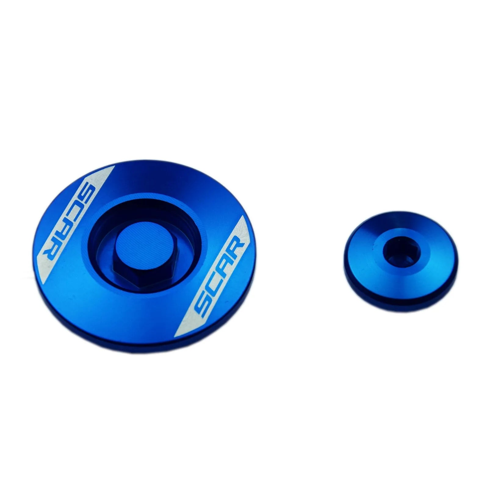 Scar Engine Plug Blue Anodized