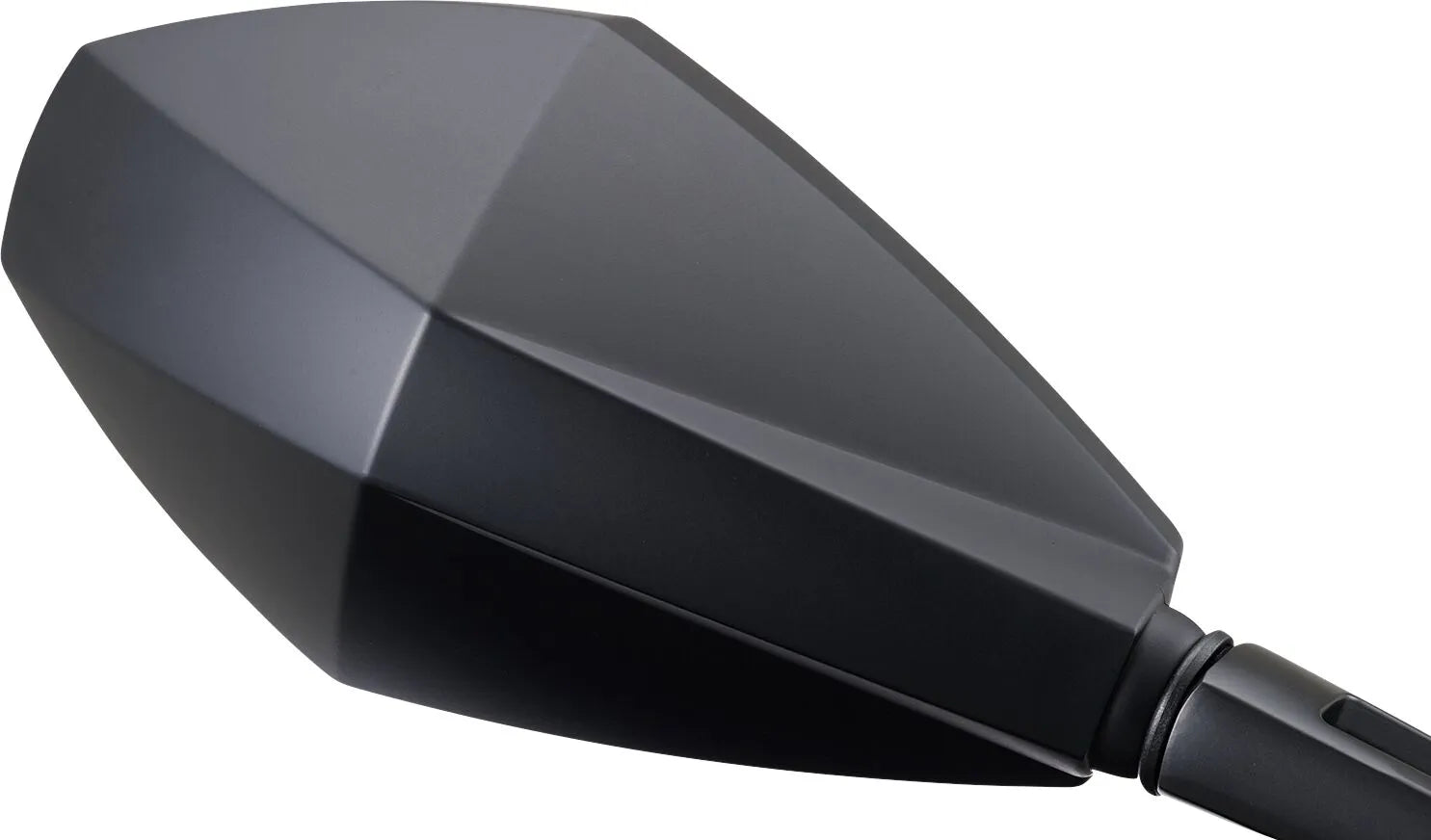 Daytona Aluminum Abs Mirror - Black