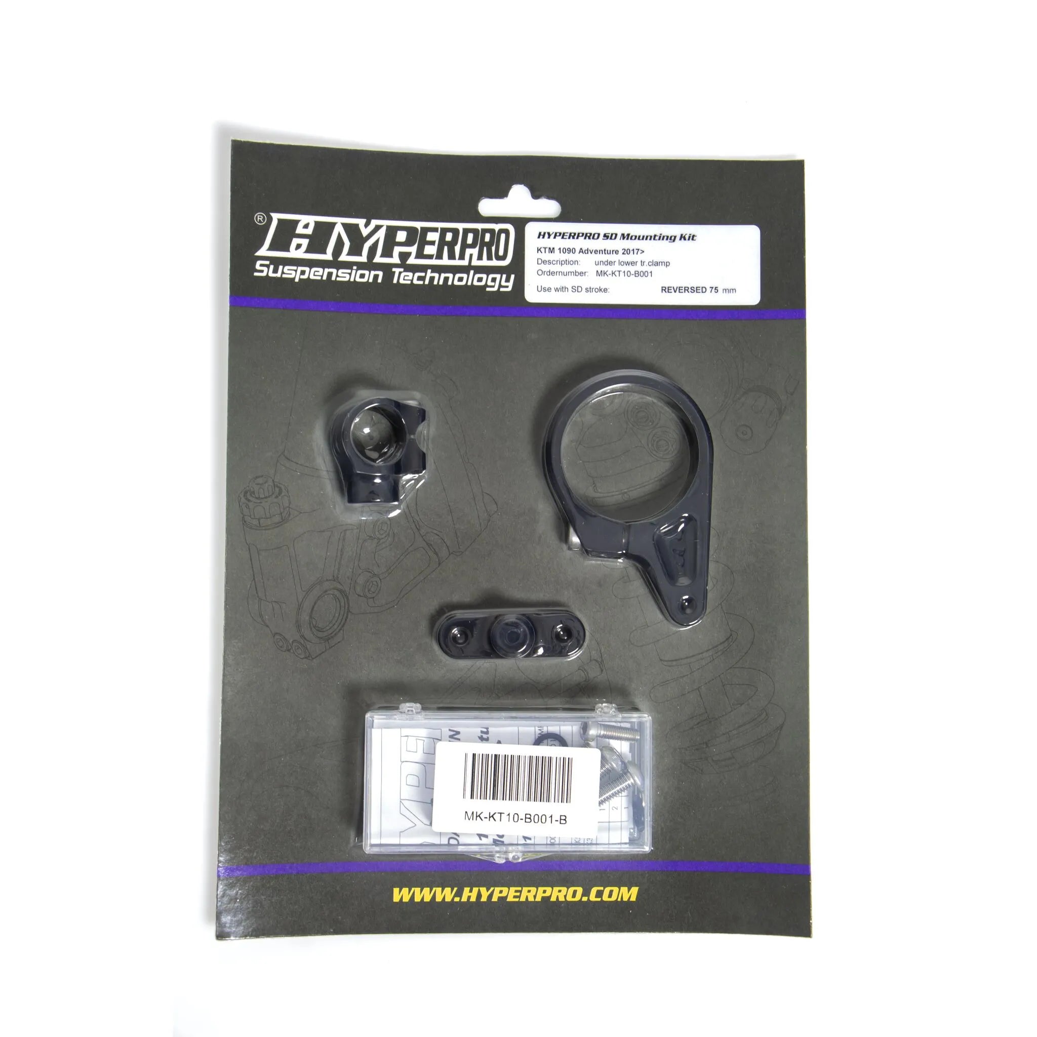 Hyperpro Steering Damper Mounting Kit