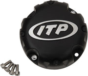 ITP Cyclone Wheel Center Cap Black for Yamaha Kawasaki Honda