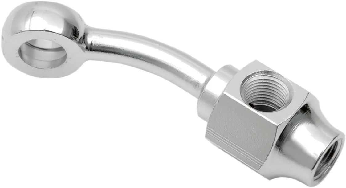 Drag Specialties Chrome Steel Banjo Fitting